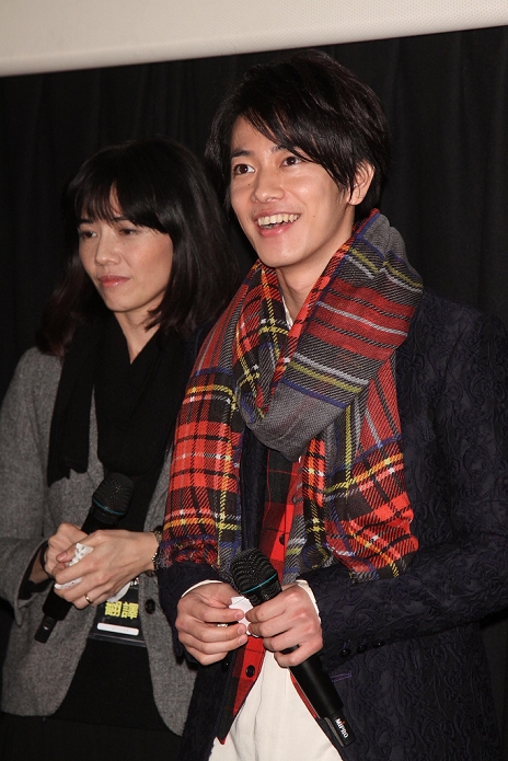 Takeru Satoh, Dec 06, 2012 : Satou Takeru attended special screening activity of Ruroni Kenshin: Meiji Kenkaku Roman Tan in Taipei, Taiwan, China on Thursday December 06, 2012.