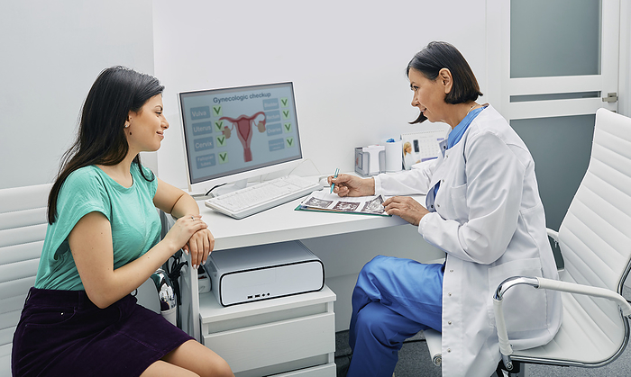Gynaecology consultation Gynaecology consultation., by PEAKSTOCK   SCIENCE PHOTO LIBRARY