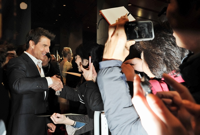 Tom Cruise, Jan 09, 2013 : Actor Tom Cruise attends the Japan Premiere for the film 