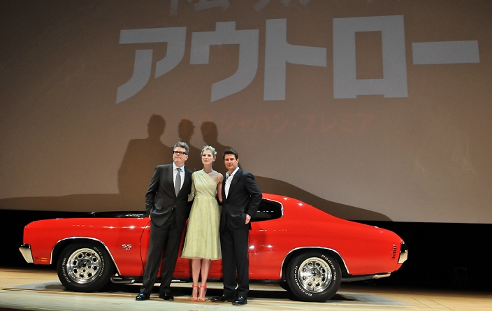 Christopher McQuarrie, Rosamund Pike, Tom Cruise,   Jan 09, 2013 :  attend a Japan Premiere for the film 