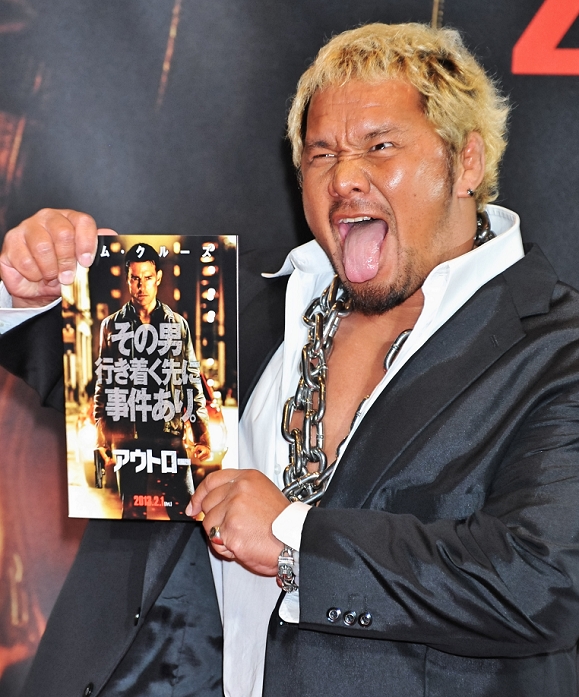 Togi Makabe, Jan 09, 2013 : Japanese professional wrestler Togi Makabe attends a Japan Premiere for the film 