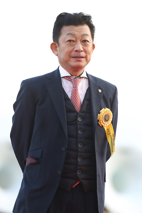 2022 the Champions Cup at Chukyo Racecourse Trainer Yasuo Tomomichi won the Champions Cup at Chukyo Racecourse in Aichi, Japan, December 4, 2022.