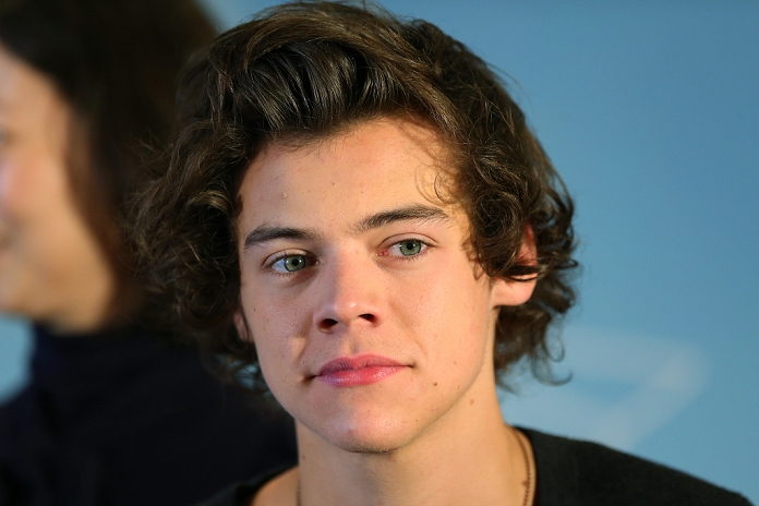 Harry Styles, Jan 18, 2013 : Harry Styles, One Direction in Japan, January 18th 2013, Tokyo, Japan.  One Direction's first press conference in Japan to promote their new album Take Me Home. The boy band is here for 3 days and will appear on Japanese TV's Friday night music show tonight before hosting a fan party on Saturday.  (Photo by AFLO)