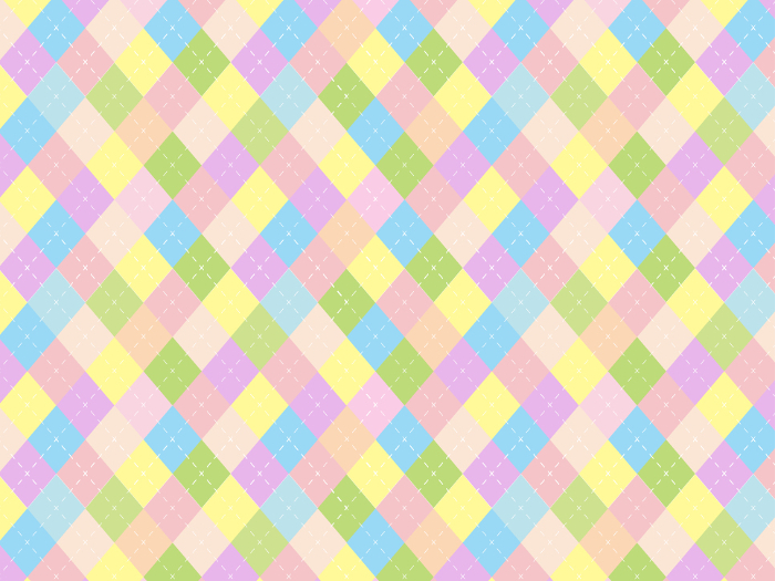 Colorful argyle pattern