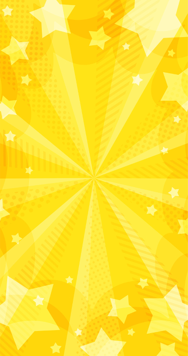 Stylish Yellow Radiant Background with Starburst Pattern Vertical
