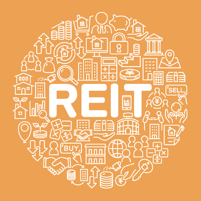 REIT (Real Estate Investment Trust) Circular logo
