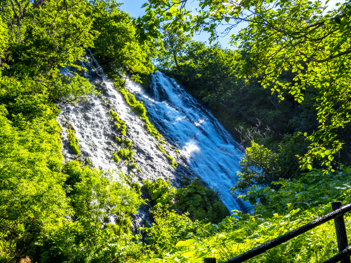 Oshinkoshin Falls (Shari Town, Hokkaido)