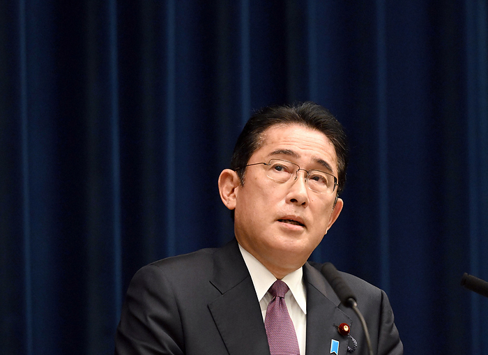 Cabinet approves three security related documents  Prime Minister Kishida holds press conference. Prime Minister Fumio Kishida holds a press conference after an extraordinary cabinet meeting at the Prime Minister s Office at 6:34 p.m. on December 16, 2022.