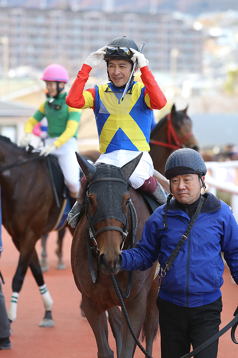 2022 JRA Hanshin Horse Racing              Love Kelly and Yuichi Fukunaga won the Takasago Tokubetsu at Hanshin Racecourse in Hyogo, Japan, December 18, 2022.  Photo by Eiichi Yamane AFLO 