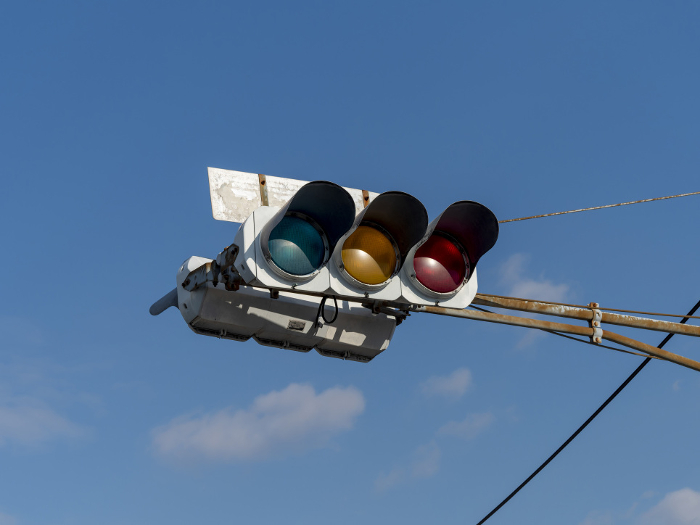Traffic signals installed at intersections