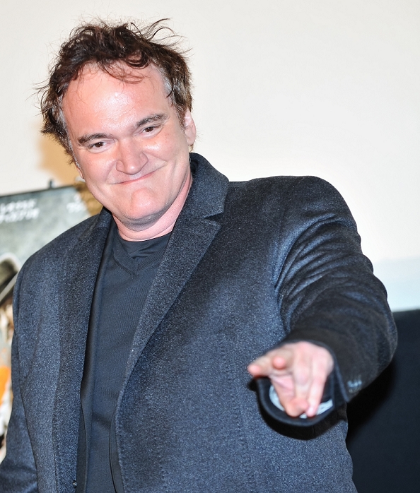 Quentin Tarantino, Feb 13, 2013 : Quentin Tarantino, Tokyo, Japan, February 13, 2013 : Director Quentin Tarantino attends a stage greeting for his film 