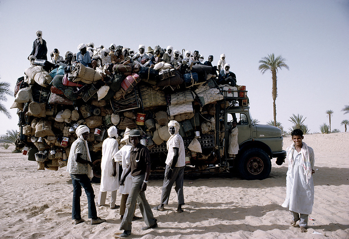 Gatloon Libya Trans Saharan Modern Caravan 1975 6