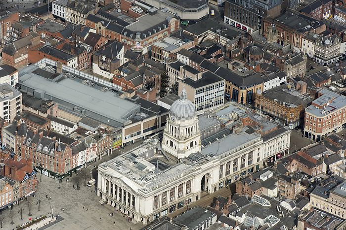 Council House, offices and shopping arcade, City of Nottingham, 2021. Creator: Damian Grady. Council House, offices and shopping arcade, City of Nottingham, 2021. Photo by Damian Grady