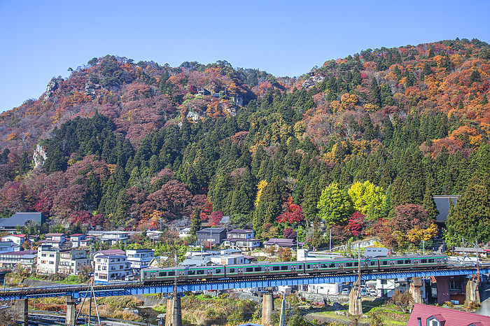 Yamagata City, Yamagata Prefecture Yamadera Temple in Autumn