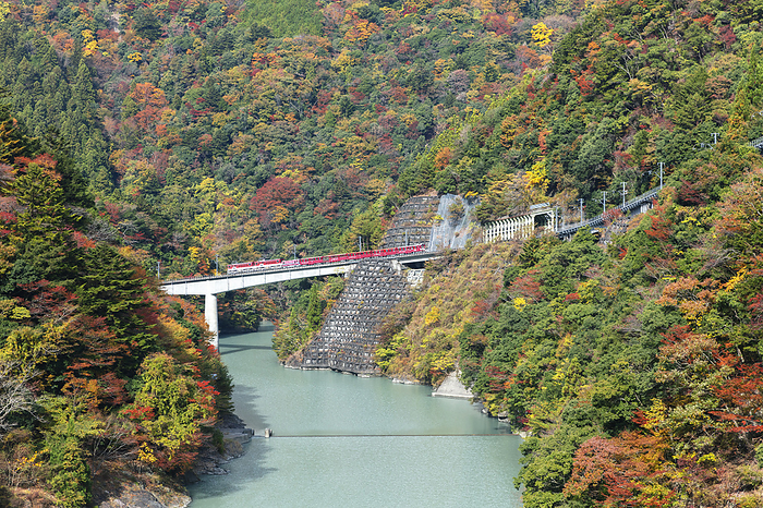 Shizuoka Prefecture, Oigawa Railway Igawa Line, Apt. Ichishiro Station - Nagashima Dam Station