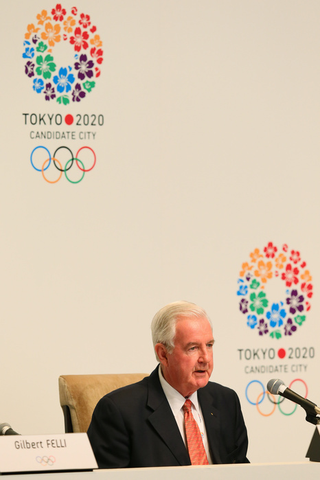 Tokyo 2020 Olympic Bid IOC Evaluation Commission Visit IOC Evaluation Commission Press Conference Craig Reedie, MARCH 7, 2013 : International Olympic Committee  IOC  Vice President Craig Reedie attends a Press conference about presentations of Tokyo 2020 bid Committee in Tokyo, Japan.  Photo by AFLO SPORT   1090  