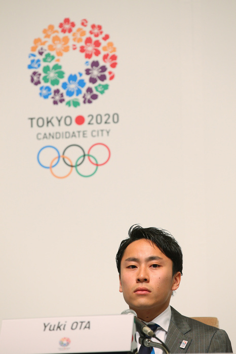 Tokyo 2020 Olympic Bid IOC evaluation commissioner visit Bid Committee Press Conference Yuki Ota, MARCH 7, 2013 : Tokyo 2020 bid Committee Ambassador Yuki Ota attends a Press conference about presentations of the Tokyo 2020 bid Committee in Tokyo, Japan.  Photo by AFLO SPORT   1090 . 
