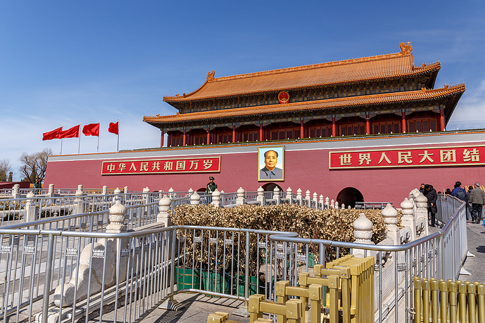 Tiananmen Gate Beijing Tiananmen Gate Beijing, Photo by Zoonar Jannis Werner