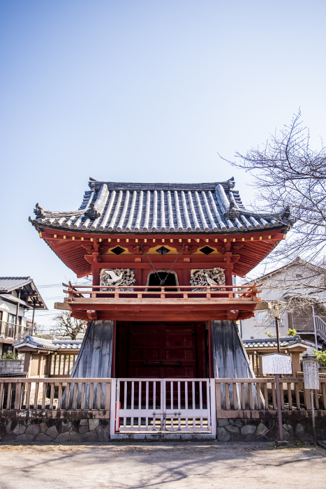 Bell Tower Gate, Kita-in Temple of Kawagoe Daishi, Saitama Prefecture