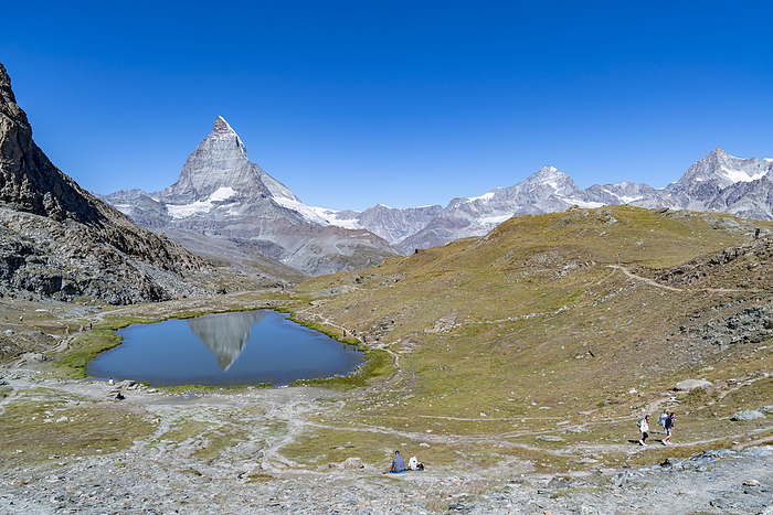 Matterhorn and Riffel Lake, Switzerland