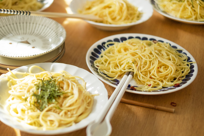 Various spaghetti