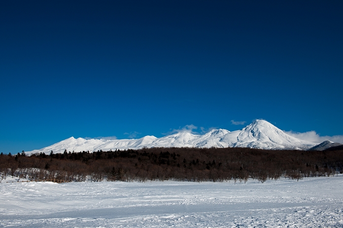 Hokkaido Shiretoko mountain range