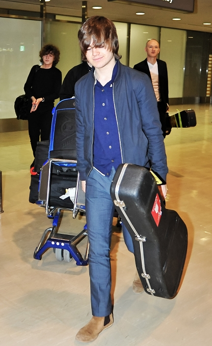 The Strypes, , Apr 23, 2013 : The Strypes, Josh McClorey, April 23, 2013, Tokyo, Japan : Josh McClorey of  The Strypes arrives at Narita International Airport in Chiba prefecture, Japan on April 23, 2013.