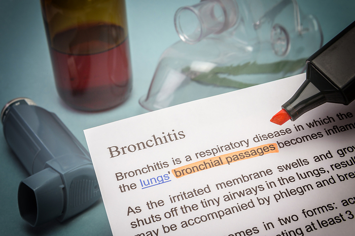 Bronchitis, conceptual image Bronchitis, conceptual image., by DIGICOMPHOTO SCIENCE PHOTO LIBRARY