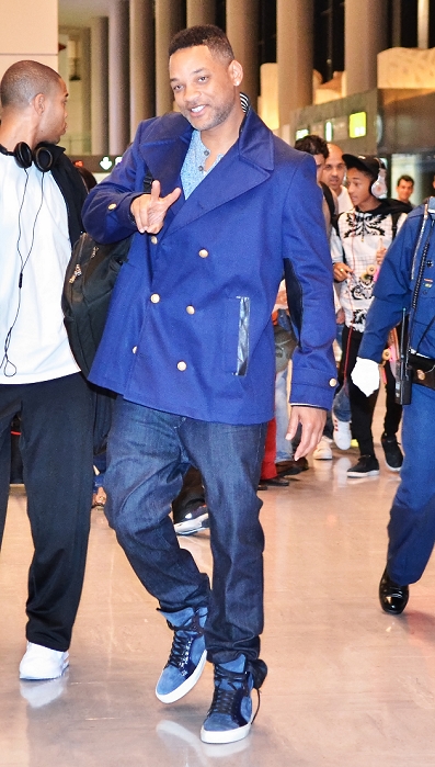 Jaden Smith, Apr 29, 2013 : Will Smith, Jaden Smith, April 29, 2013, Tokyo, Japan : Actor Will Smith arrives at Narita International Airport in Chiba prefecture, Japan on April 29, 2013.