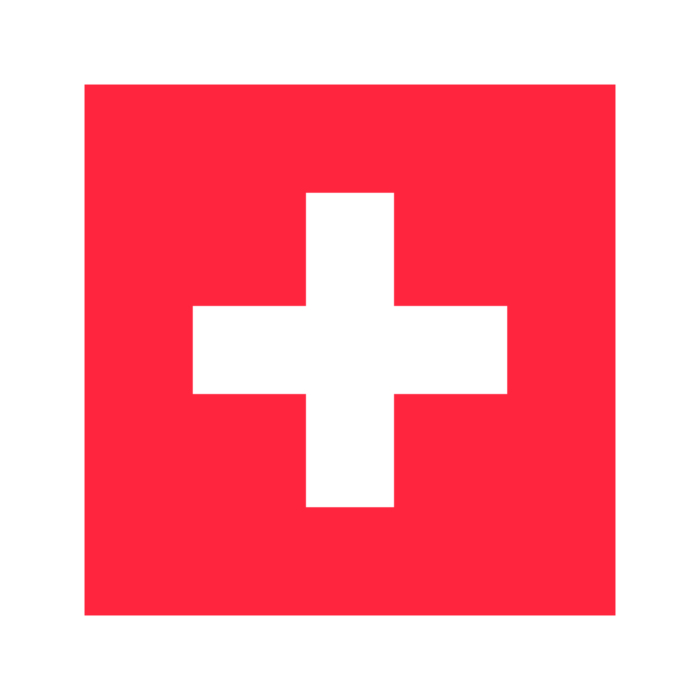 Flag of Switzerland. Vector.