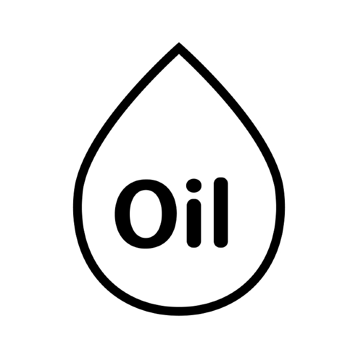 Simple oil icon. Energy. Vector.