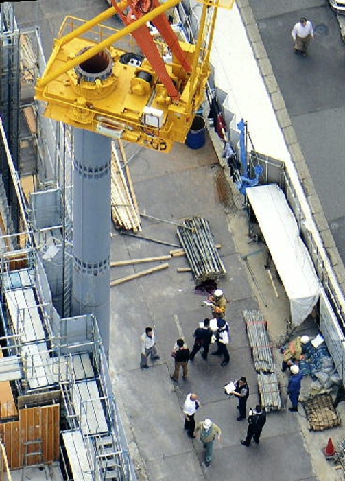Construction site in Shibuya, Tokyo Worker Killed by Falling Steel Pipe A falling steel pipe accident at a construction site in Shibuya. The site where a bundle of rebar fell from the construction site and injured people.