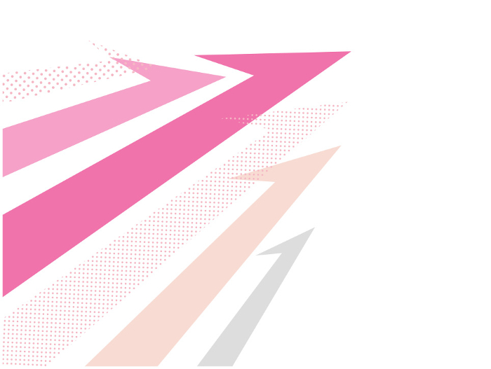Background with rightward rising arrow Pink