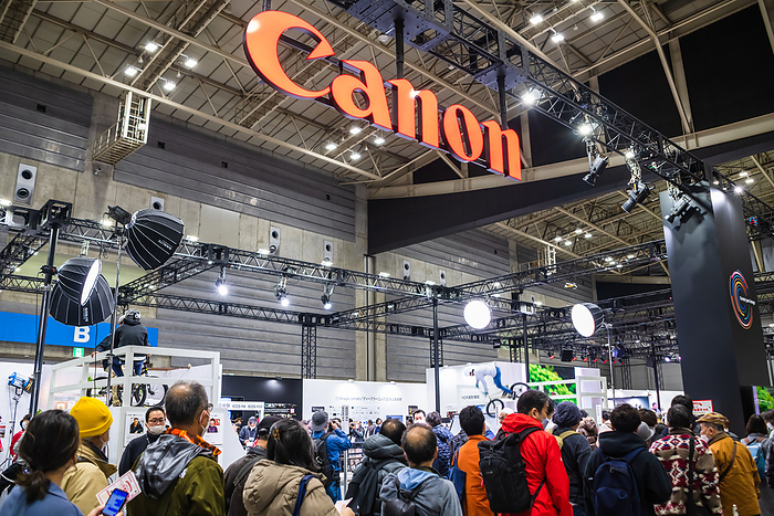 CP  Camera   Photo Imaging Show 2023 General view: February 24, 2023, Yokohama, Japan: Visitors gather at the CP  Camera   Photo Imaging Show 2023 in Yokohama, Japan. CP  is the biggest camera and photo imaging trade show in Japan. This year s edition is back to a real location after four years of cancellations and online only attendance due to the COVID 19 pandemic. The CP  2023 is held both at Pacifico Yokohama and online in a hybrid form from February 23rd to 26th.  Photo by Francesco Libassi AFLO 