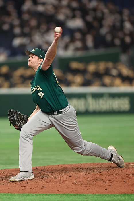 2023 WBC 1st round Jon Kennedy  AUS ,  MARCH 9, 2023   Baseball : 2023 World Baseball Classic First Round Pool B Game between Australia   South Korea  at Tokyo Dome in Tokyo, Japan.  Photo by CTK Photo AFLO 