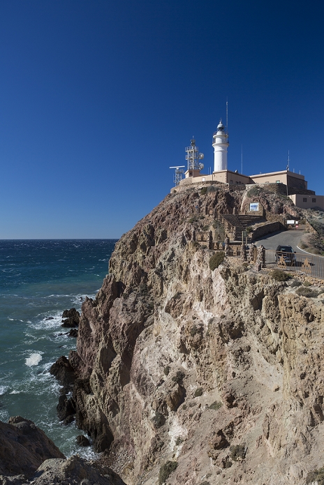 Cape Gata, Andalusia, Spain Spain, Andalucia Region, Almeria Province, Gata Cape, Gata Lighthouse