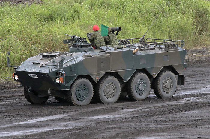 Type 96 armored vehicle Taken at Higashi Fuji Training Area