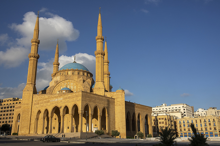 Mohammed al Amine sunni mosque, Beirut, Lebanon Mohammed al Amine Sunni Mosque, Beirut, Lebanon, Middle East, by Godong