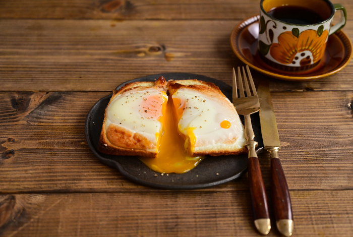 Mentaiko Mayo Cheese and Egg Toast