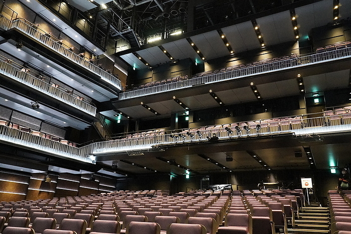 Theater Milanza, a theater in Tokyu Kabukicho Tower Theater Milanza, a theater in Tokyu Kabukicho Tower. Seating capacity is approximately 900, in Shinjuku ku, Tokyo, April 6, 2023  photo by Yukiko Murata.
