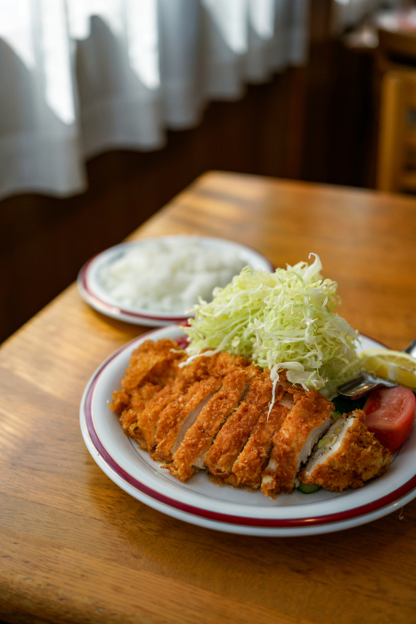 Chicken Katsu Set Meal at Western Restaurant