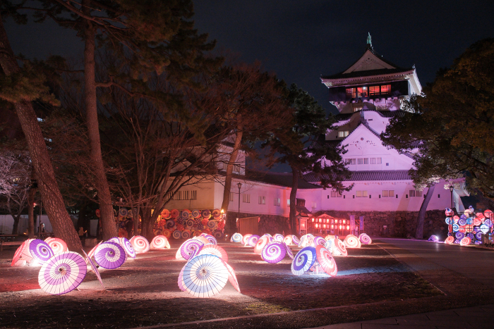 Winter EventKokura Castle Winter Light-up 2023 Fukuoka Prefecture