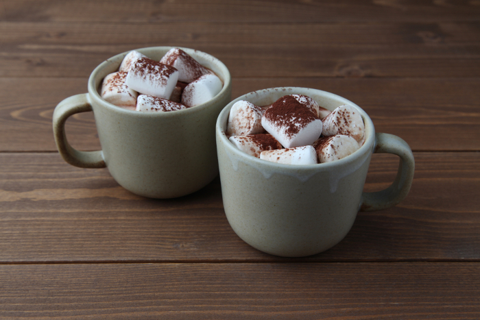 Marshmallow Hot Chocolate Table