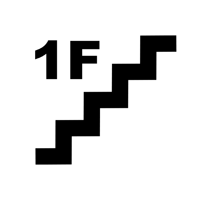Stairs on 1F and 1st floor