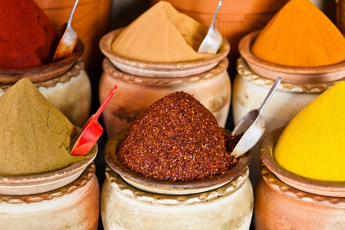 Spice market, Houmt Souk, Djerba, Tunisia