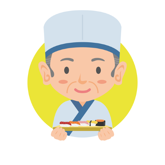 Sushi chef icon
