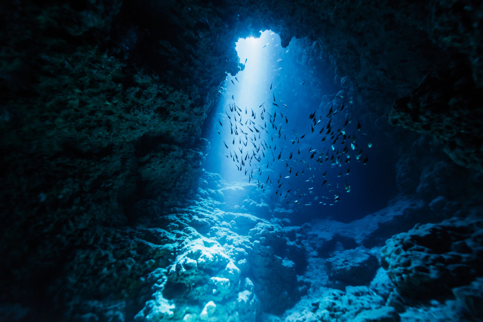 Underwater Caves in Miyako Island