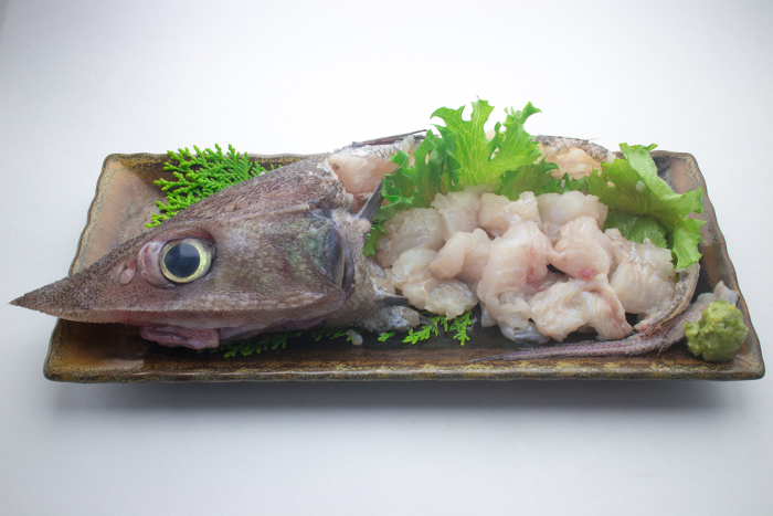 Deep-sea fish, Toadfish sashimi
