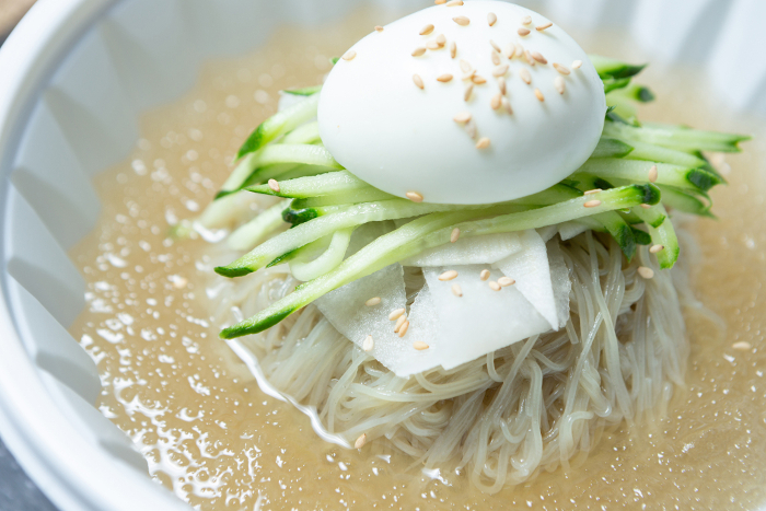 Korean Noodle Dishes Cold Noodles