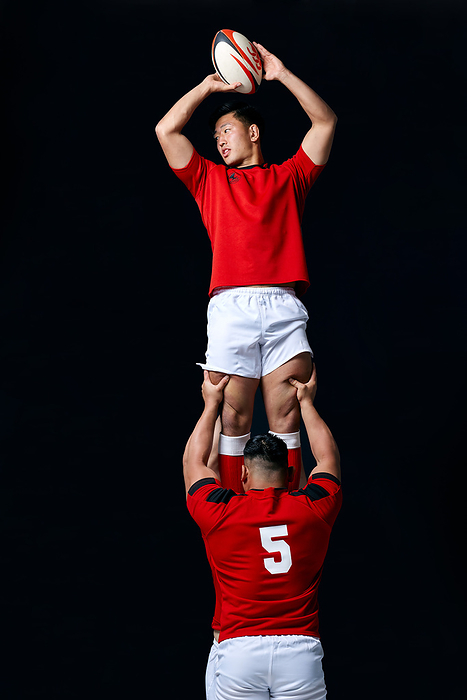 Lineout Rugby player